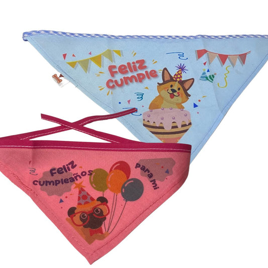 Bandana de cumpleaños