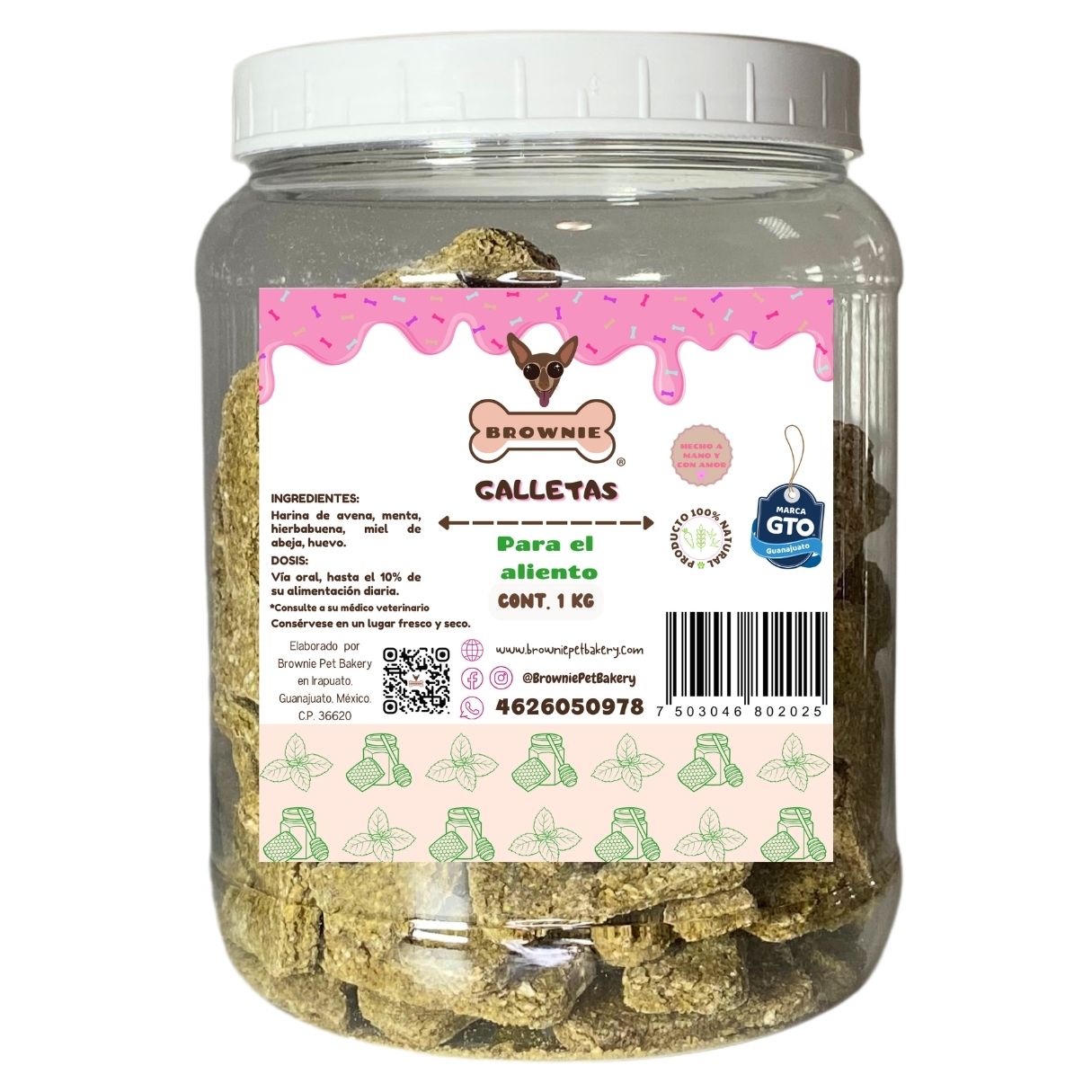 Galletas menta-miel 460 grs