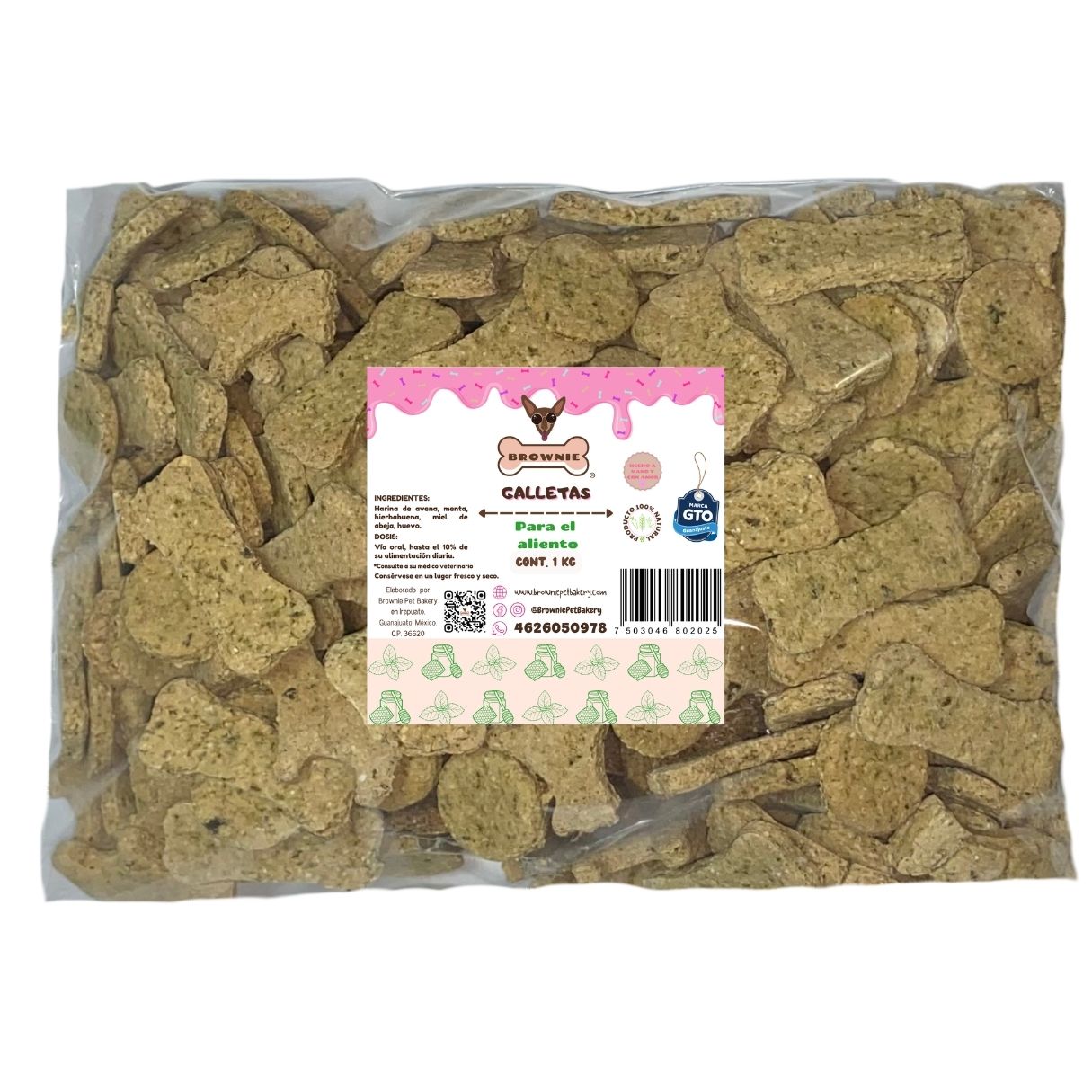 Galletas menta-miel 1 kg