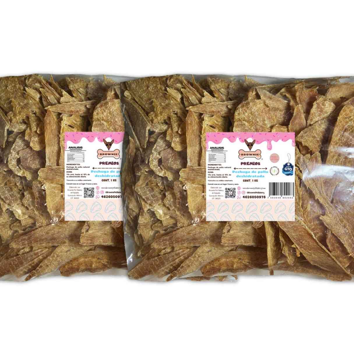 2 pack premios deshidratados 1 kg