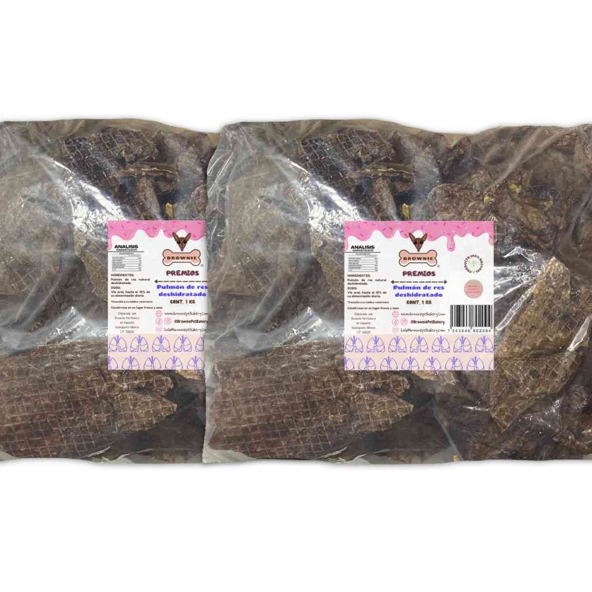 2 pack premios deshidratados 1 kg